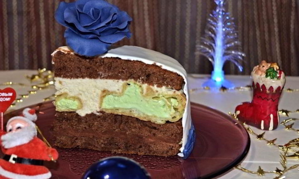 Рецепт торта с профитролями