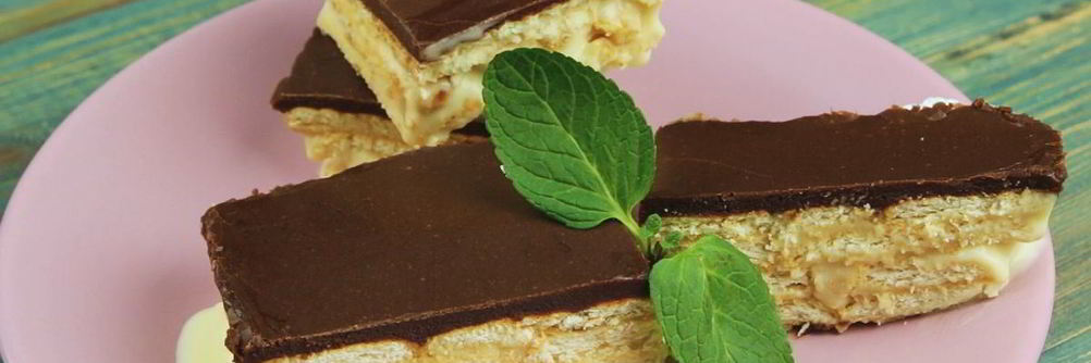 Торт-эклер без выпечки