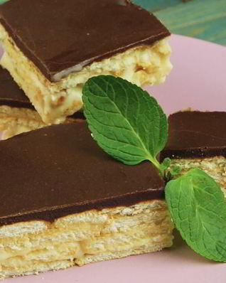 Торт-эклер без выпечки