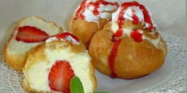 творожный крем для профитролей