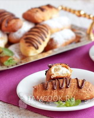 Творожный крем для эклеров