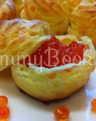 Эклеры из плавленного сыра