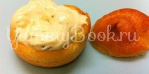 эклеры из плавленного сыра