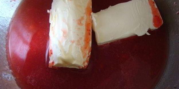 эклеры клубника со сливками