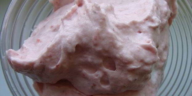 эклеры клубника со сливками