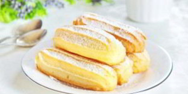 эклеры с белковым кремом