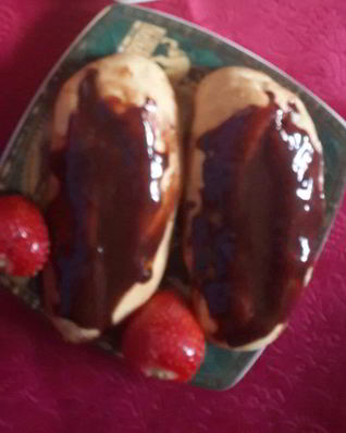 Эклеры с какао