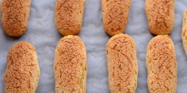 эклеры с хрустящим кракелюром