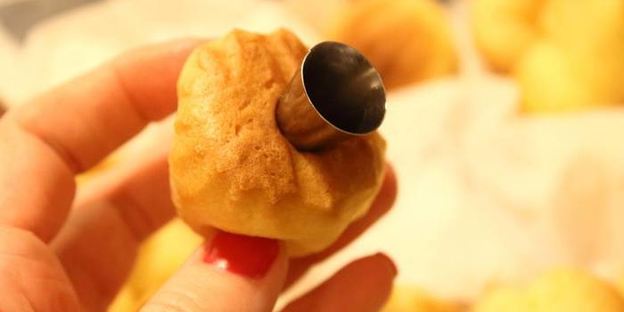 эклеры с кофейным кремом гроза