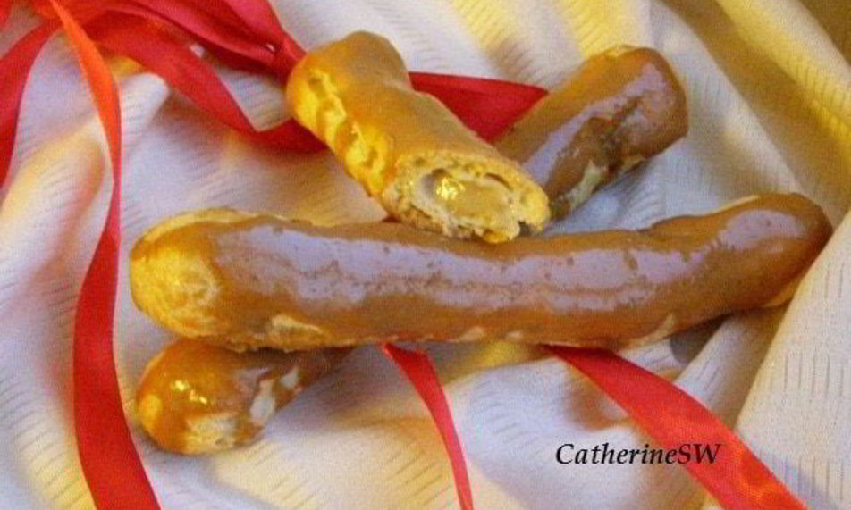 Рецепт эклеров с кофейным заварным кремом