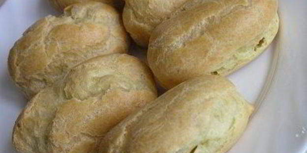 эклеры с мандариновым кремом