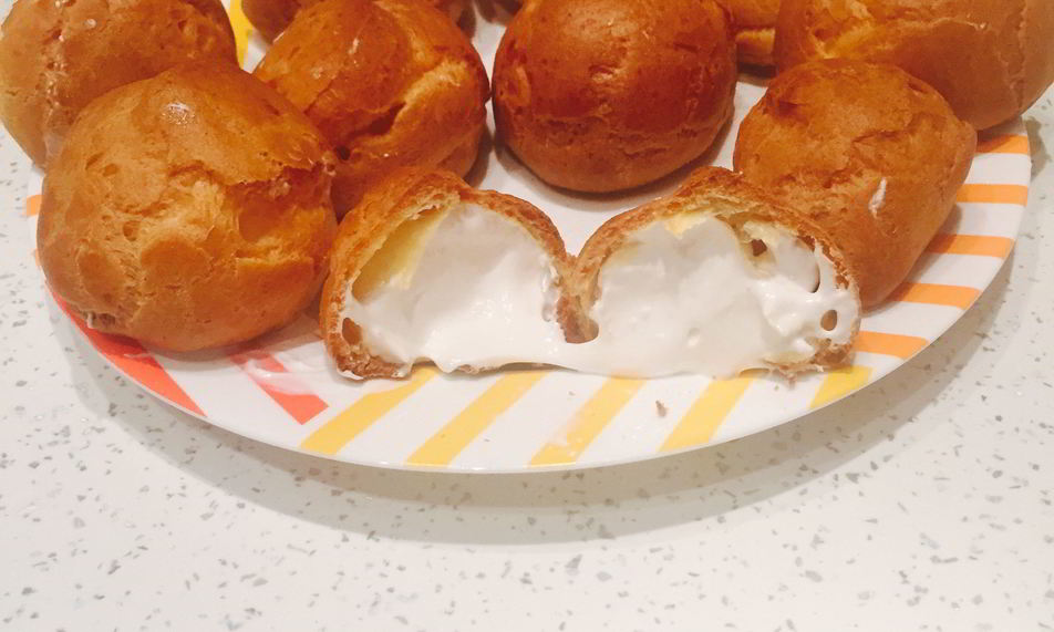 Рецепт эклеров с заварным белковым кремом