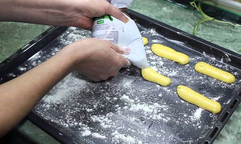 Рецепт эклеров с заварныма кремома