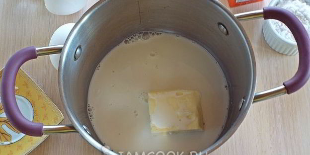 эклеры со сливками