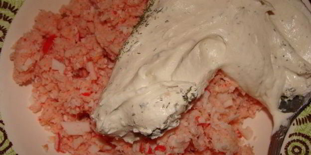 закусочные эклеры с креветочным кремом