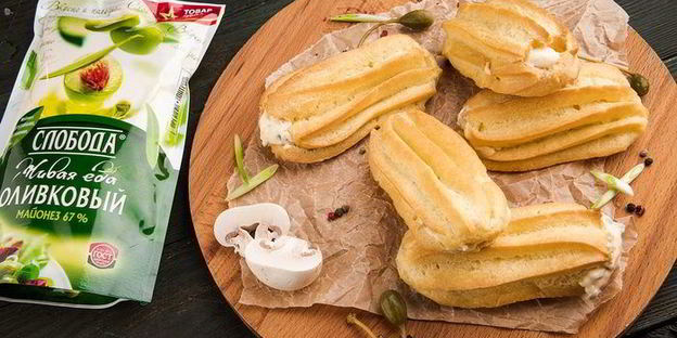 закусочные эклеры