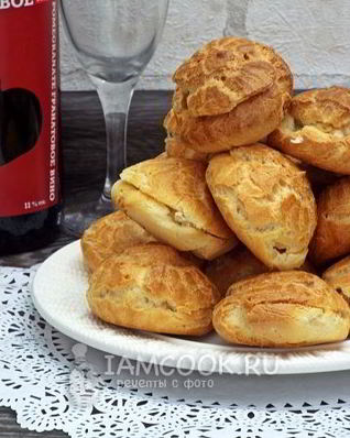 Заварное тесто для профитролей