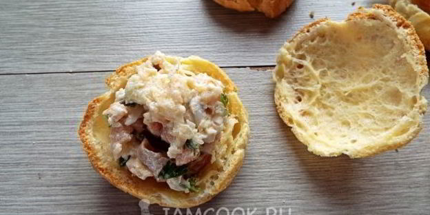 заварное тесто для профитролей