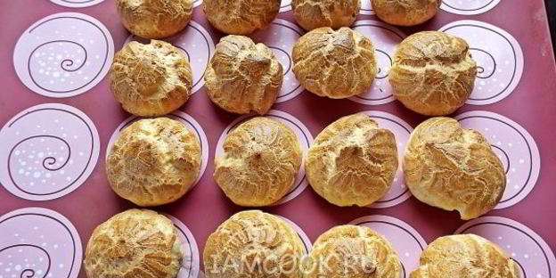 заварное тесто для профитролей