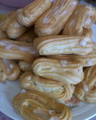 Заварное тесто для эклеров