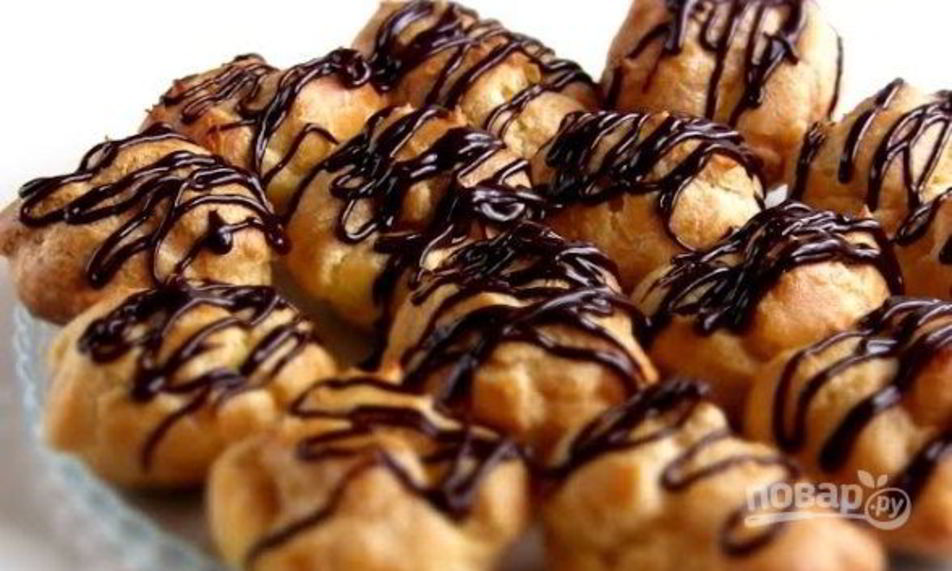 Рецепт заварных пирожных