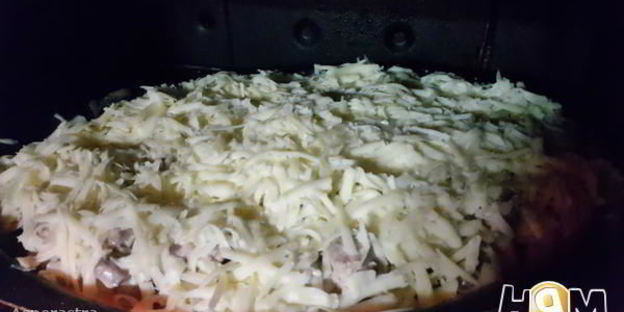 быстрая макаронная запеканка