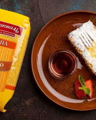 Диетическая запеканка с творогом и пшеном