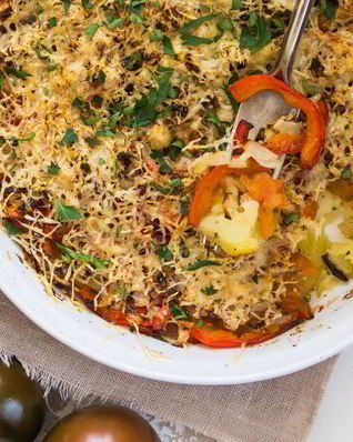 Итальянская овощная запеканка