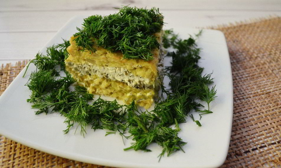 Рецепт кабачковой запеканки с творогом