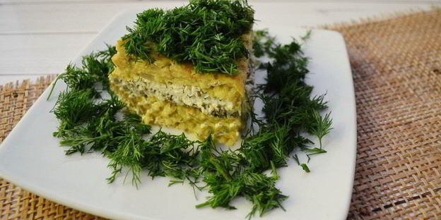 кабачковая запеканка с творогом