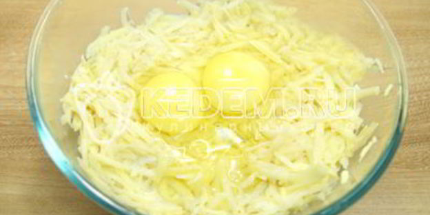 картофельная запеканка с сыром в мультиварке