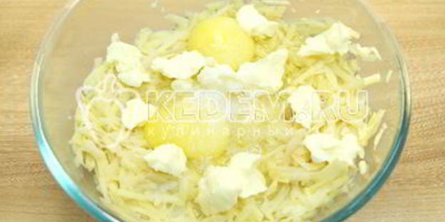 картофельная запеканка с сыром в мультиварке