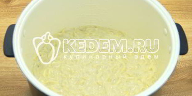 картофельная запеканка с сыром в мультиварке