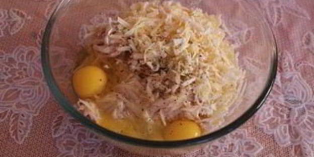 картофельно-мясная запеканка в мультиварке