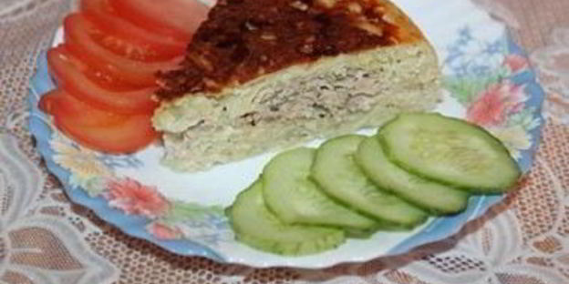 картофельно-мясная запеканка в мультиварке