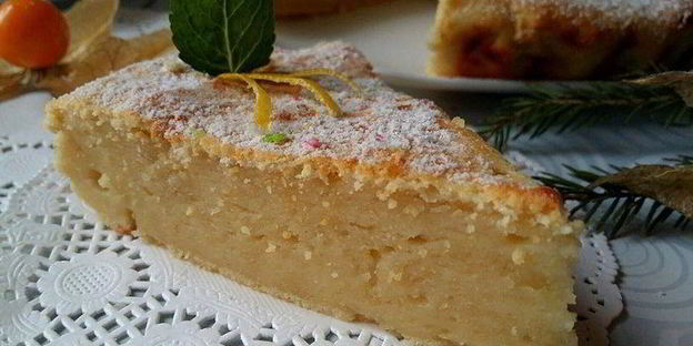 лимонная запеканка с рикоттой