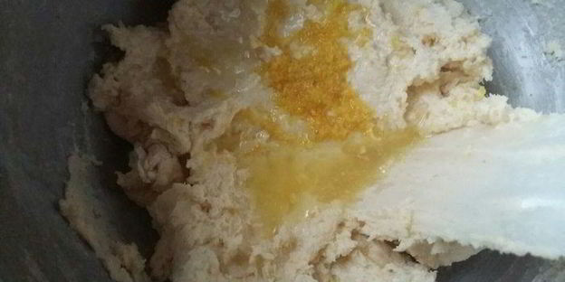 лимонная запеканка с рикоттой