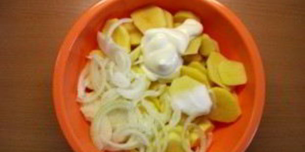 мясная запеканка с картофелем