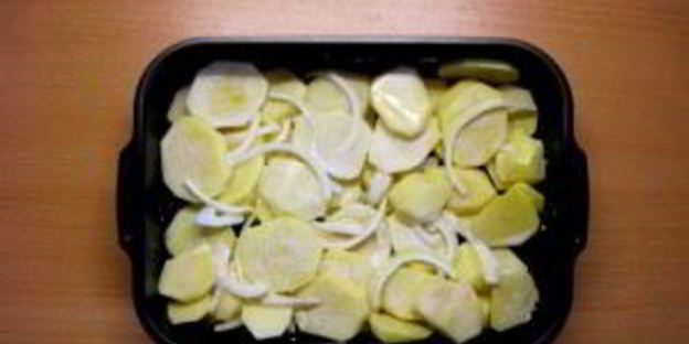 мясная запеканка с картофелем