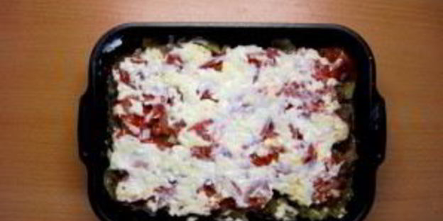 мясная запеканка с картофелем