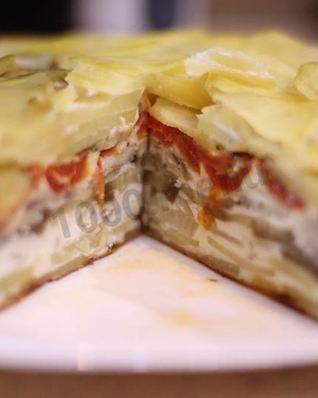 Овощная запеканка в мультиварке