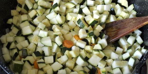 пирог-запеканка с кабачками