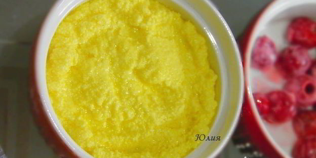 порционная творожная запеканка с шоколадным штрейзелем