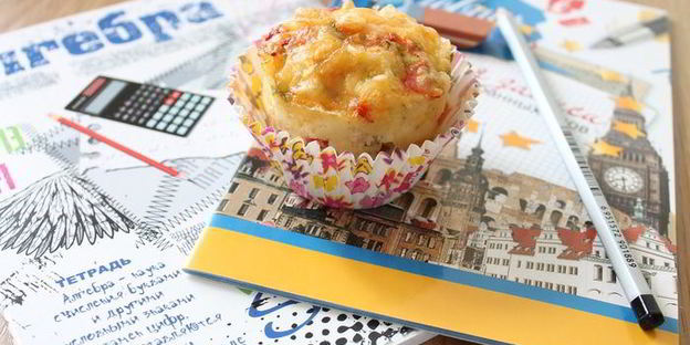 порционные запеканки из макарон и творога