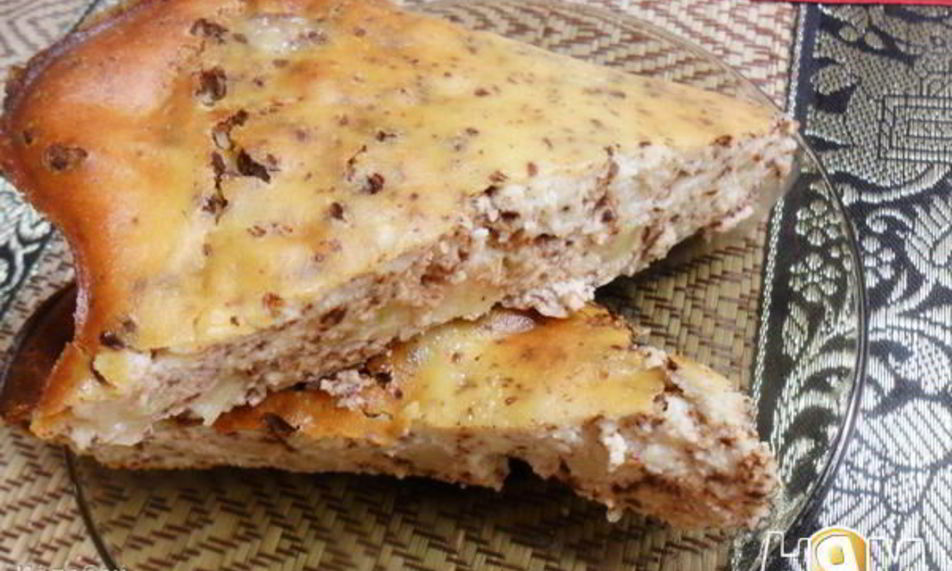 Рецепт творожной запеканки с бананами