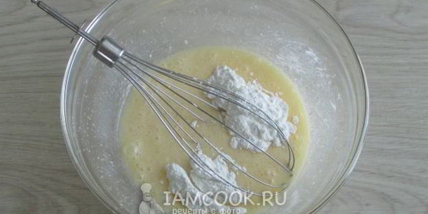 творожная запеканка с черникой