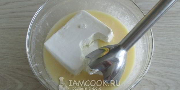 творожная запеканка с черникой