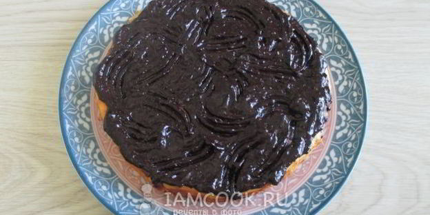 творожная запеканка с черникой