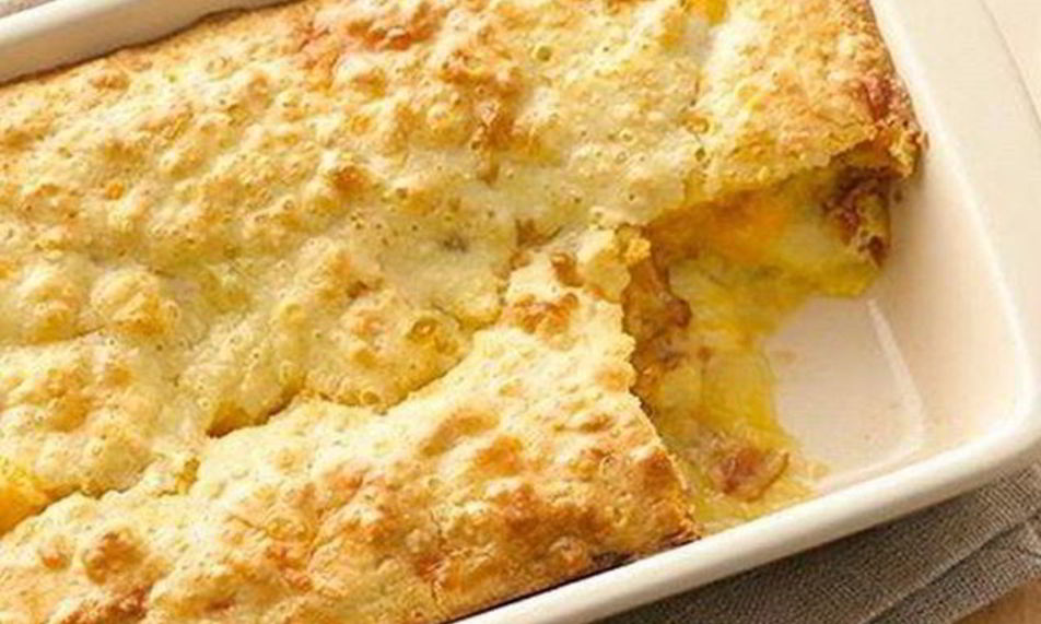 Рецепт творожной запеканки с яблоком