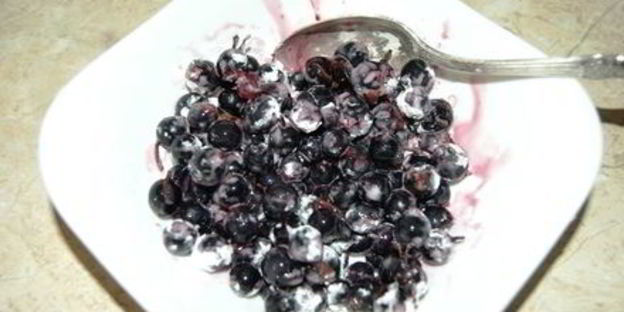 творожная запеканка с ягодами и сметанной заливкой